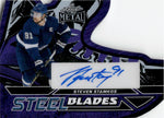 2025 Steven Stamkos Leaf Metal PURPLE STEEL BLADES DIE CUT AUTO 5/7 AUTOGRAPH #SB-SS2 Tampa Bay Lightning