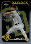 2024 Yu Darvish Topps Chrome LIGHTBOARD REFRACTOR SP #237 San Diego Padres