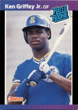 1989 Ken Griffey Jr. Donruss ROOKIE RC #33 Seattle Mariners HOF 3