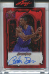 2025 Antonio Davis Leaf Metal Halloween AUTO 06/13 AUTOGRAPH #BA-AD2 Toronto Raptors