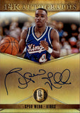 2014-15 Spub Webb Panini Gold Standard 14K AUTO 126/199 AUTOGRAPH #17 Sacramento Kings