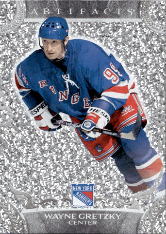2024-25 Wayne Gretzky Upper Deck Artifacts SILVER #170 New York Rangers HOF