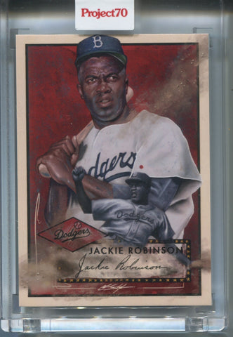 2021 Jackie Robinson Topps Project 70 Chuck Styles 1952 TOPPS #884 Brooklyn Dodgers HOF