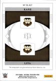 2024 Kane Lita Panini National Treasures WWE DUAL AUTO 44/99 AUTOGRAPH #DL-KLT WWE HOF