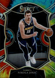 2020-21 Nikola Jokic Panini Select CONCOURSE LEVEL TIE DYE #58 Denver Nuggets