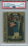 2021 Trevor Lawrence Panini Prizm GOLD VINYL NEW RECRUITS ROOKIE 2/5 RC PSA 10 #NR1 Jacksonville Jaguars 9376
