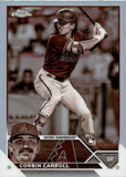 2023 Corbin Carroll Topps Chrome SEPIA REFRACTOR ROOKIE RC #95 Arizona Diamondbacks 1