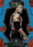 2023 The Rock Panini Select WWE LIGHT BLUE PREMIER LEVEL 027/199 #122 WWE Legend