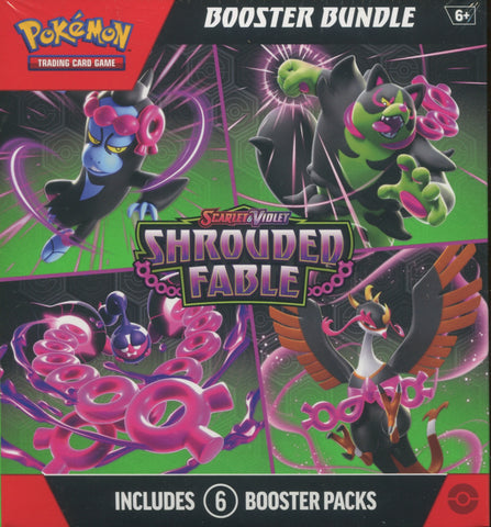 Pokemon Scarlet & Violet Shrouded Fable, Booster Bundle Box