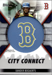 2023 Xander Bogaerts Topps Series 1 CITY CONNECT COMMEMORATIVE PATCH #CC-XB Boston Red Sox