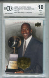2009-10 Michael Jordan Upper Deck MJ LEGACY COLLECTION GOLD BCCG 10 #85 Chicago Bulls HOF 3351