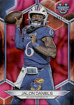 2023 Jalon Daniels Bowman University Best PINK LAVA REFRACTOR 047/100 #54 Kansas Jayhawks