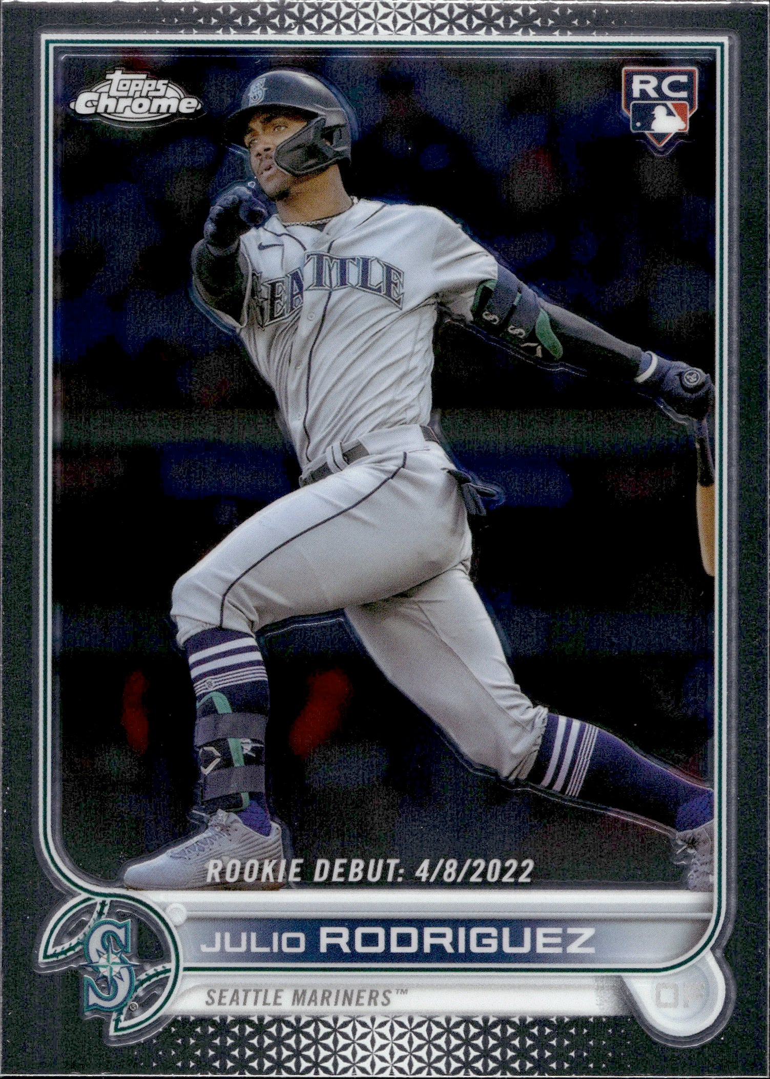 2019 Topps Chrome Gleyber Torres All Star Rookie Prism Refractor Baseb