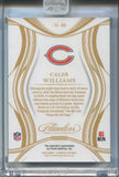 2025 Caleb Williams Panini Flawless EMERALD GREEN 4/5 #10 Chicago Bears
