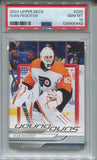 2024-25 Ivan Fedotov Upper Deck Series 1 YOUNG GUNS ROOKIE RC PSA 10 #220 Philadelphia Flyers 0442