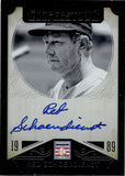 2015 Red Schoendienst Panini Cooperstown AUTO AUTOGRAPH #35 St. Louis Cardinals HOF