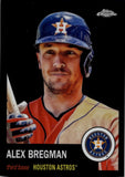 2022 Alex Bregman Topps Chrome Platinum Anniversary BLACK REFRACTOR SSP 04/10 #361 Houston Astros