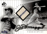 2000 Joe DiMaggio Upper Deck SP Authentic GAME USED JERSEY 44/56 RELIC #SPG-JD New York Yankees HOF
