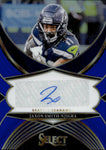 2024 Jaxon Smith-Njigba Panini Select SIGNATURES BLUE AUTO 37/99 Seattle Seahawks #SSP-JSN