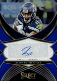 2024 Jaxon Smith-Njigba Panini Select SIGNATURES BLUE AUTO 37/99 Seattle Seahawks #SSP-JSN