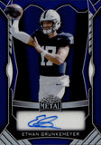 2025 Ethan Grunkemeyer Leaf Metal PURPLE AUTO 5/5 AUTOGRAPH #MA-EG1 Penn State Nittany Lions