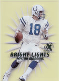 1999 Peyton Manning Skybox EX Century BRIGHT LIGHTS YELLOW #19BL Indianapolis Colts