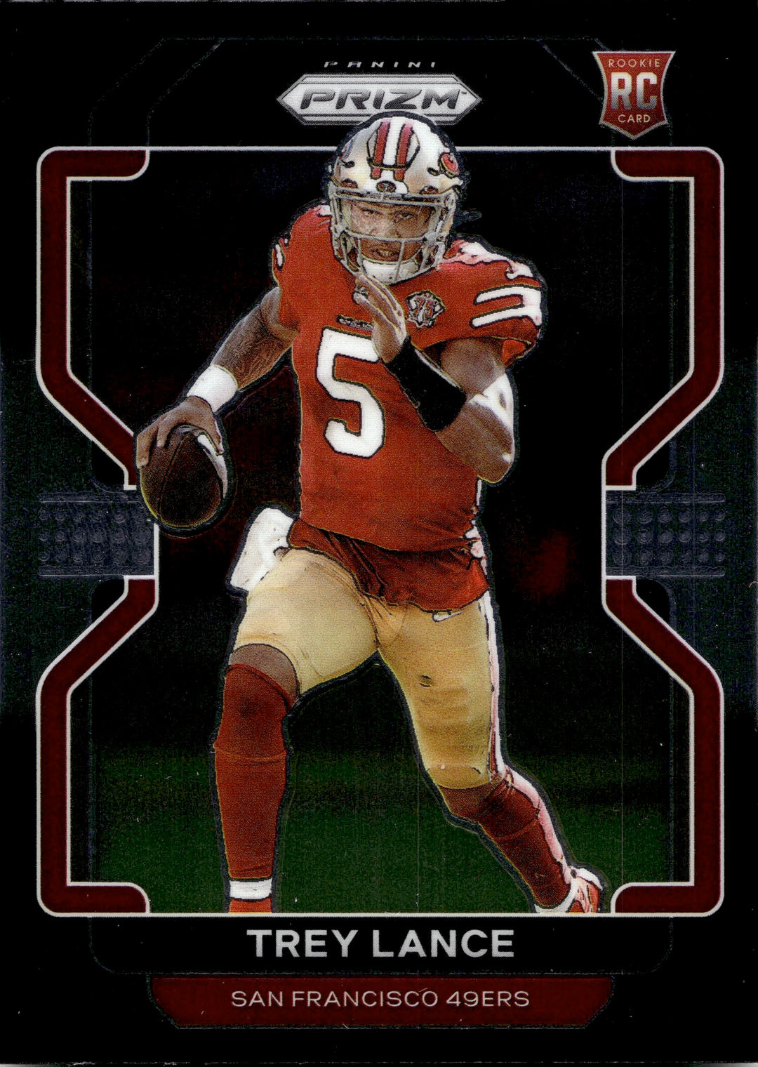 2021 Panini Prizm TREY LANCE Orange Disco RC - #333 San Francisco discount 49ers