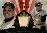 2014 Willie Mays Topps Tribute TO THE THRONE RED REFRACTOR BAT 01/10 RELIC #THRONE-WM San Francisco Giants HOF