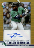 2023 Taylor Trammell Topps Big League GOLD AUTO 07/50 AUTOGRAPH #BLA-TTR Seattle Mariners