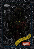 2025 Fin Fang Foom Topps Chrome Marvel SPIDER WEB REFRACTOR 198/399 #53