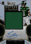 2022 Ahmad "Sauce" Gardner Panini Select PRIME SELECTIONS ROOKIE JUMBO JERSEY AUTO 73/99 AUTOGRAPH RELIC #PS-AG New York Jets