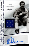 2025 Artis Gilmore Leaf In the Game Used BLUE FOIL JERSEY AUTO 18/25 AUTOGRAPH RELIC #IGA-AG1 Chicago Bulls