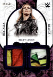 2025 Becky Lynch Topps Royalty WWE PURPLE FOIL REGALIA RELICS DUAL SHIRT 35/50 RELIC #RR-9 Monday Night Raw