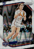 2025 Sonia Citron Panini Prizm WNBA ROOKIE WHITE SEISMIC PRIZM #122 Washington Mystics