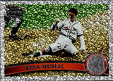 2011 Stan Musial Topps PLATINUM DIAMOND ANNIVERSARY LEGEND VARIATION SP #100 St. Louis Cardinals HOF