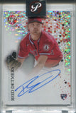 2022 Reid Detmers Topps Pristine ROOKIE RED PULSAR REFRACTOR AUTO 40/99 AUTOGRAPH #PA-RD Anaheim Angels