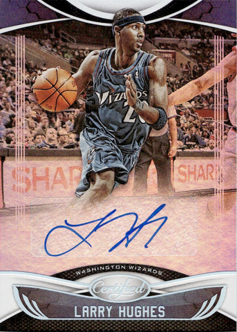 2019-20 Larry Hughes Panini Certified AUTO AUTOGRAPH #CS-LH Washington Wizards