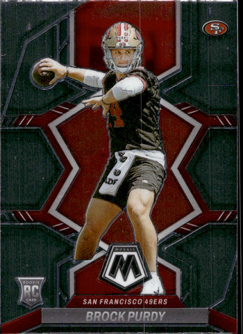 2022 Brock Purdy Panini Mosaic ROOKIE RC #367 San Francisco 49ers