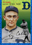 2023 Ty Cobb Topps Chrome Platinum Anniversary BLUE MINI-DIAMONDS 119/199 #464 Detroit Tigers HOF