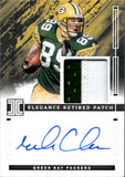 2024 Mark Chmura Panini Impeccable ELEGANCE RETIRED PATCH AUTO 23/35 AUTOGRAPH RELIC #ERA-MCA Green Bay Packers