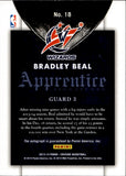 2013-14 Bradley Beal Panini Crusade APPRENTICE AUTO 09/25 AUTOGRAPH #18 Washington Wizards
