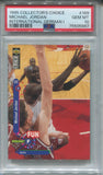 1995-96 Michael Jordan Upper Deck Collector's Choice INTERNATIONAL GERMAN PSA 10 #169 Chicago Bulls HOF 5987