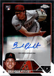 2023 Brandon Pfaadt Topps Chrome ROOKIE AUTO AUTOGRAPH RC #AC-BP Arizona Diamondbacks