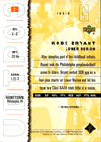2003-04 Kobe Bryant Upper Deck US TOP PROSPECTS GOLD COLLECTION 077/100 #2 Los Angeles Lakers HOF