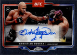 2025 Christian Duncan Topps Chrome ROOKIE AUTO AUTOGRAPH #CRA-CD Middleweight