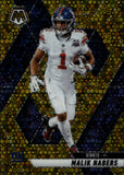 2025 Malik Nabers Panini Mosaic GOLD DISCO 05/10 #1 New York Giants