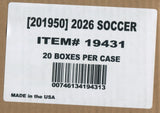 2026 Panini Prizm World Cup Soccer Choice, 20 Box Case