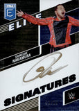 2023 Shinsuke Nakamura Donruss Elite WWE ELITE SIGNATURES GOLD INK AUTO 02/10 AUTOGRAPH #ES-SHN Friday Night Smackdown