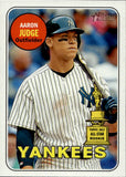 2018 Aaron Judge Topps Heritage BAT ON SHOULDER #25 New York Yankees 2