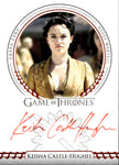 2022 Keisha Castle-Hughes as Obara Sand Rittenhouse Game of Thrones Volume 2 RED INK AUTO AUTOGRAPH #_KECH 2